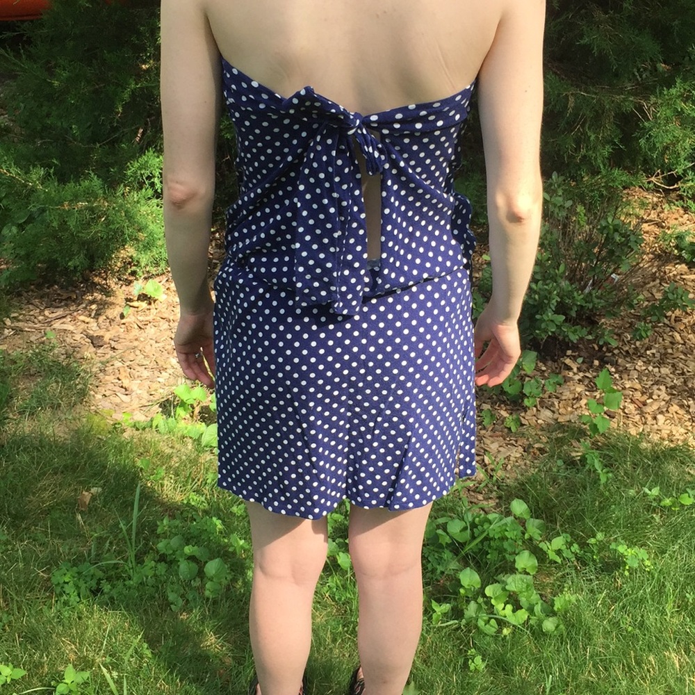 Strapless dress